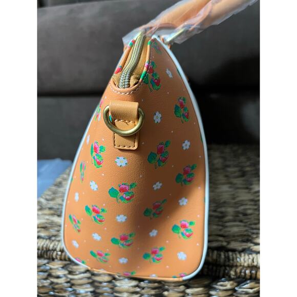 Loungefly Strawberry Shortcake And Friends Satchel Bag And Wallet Set New - Picture 3 of 8